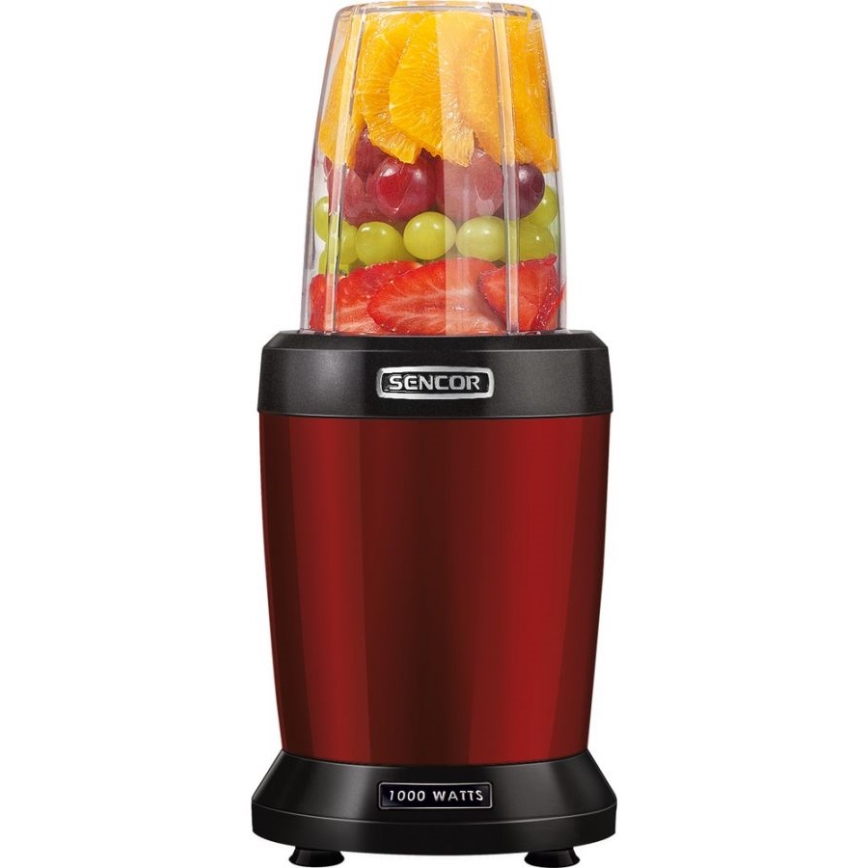 Sencor - Smoothie nutri Mixer 1000W/230V rot