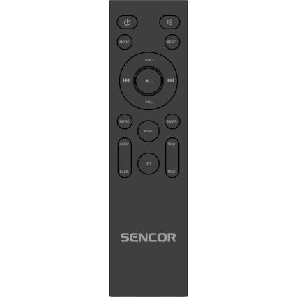 Sencor - Soundbar 200W/230V + telecomando