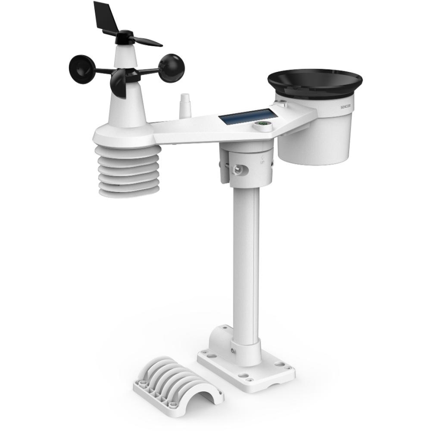 Sencor - Station météo professionnelle avec écran couleur LCD 1xCR2032 Wi-Fi Tuya