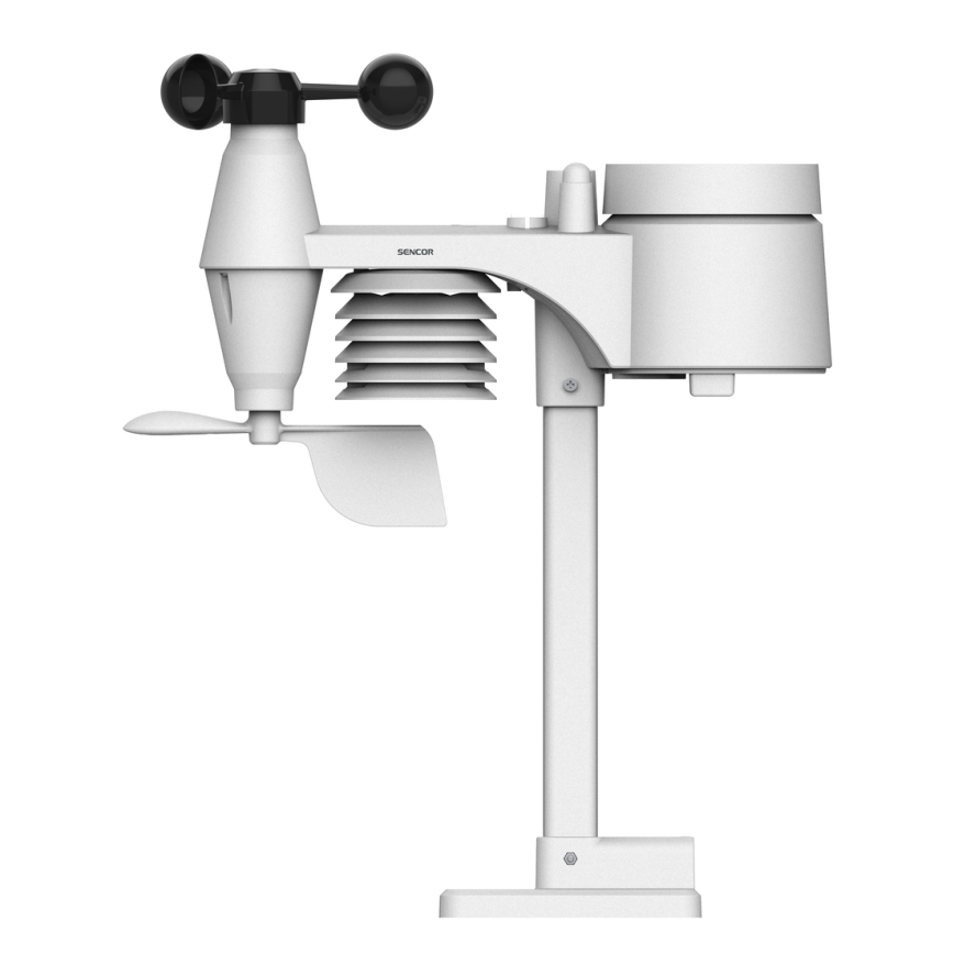 Sencor - Stazione meteo professionale con display LCD a colori 1xCR2032 Wi-Fi