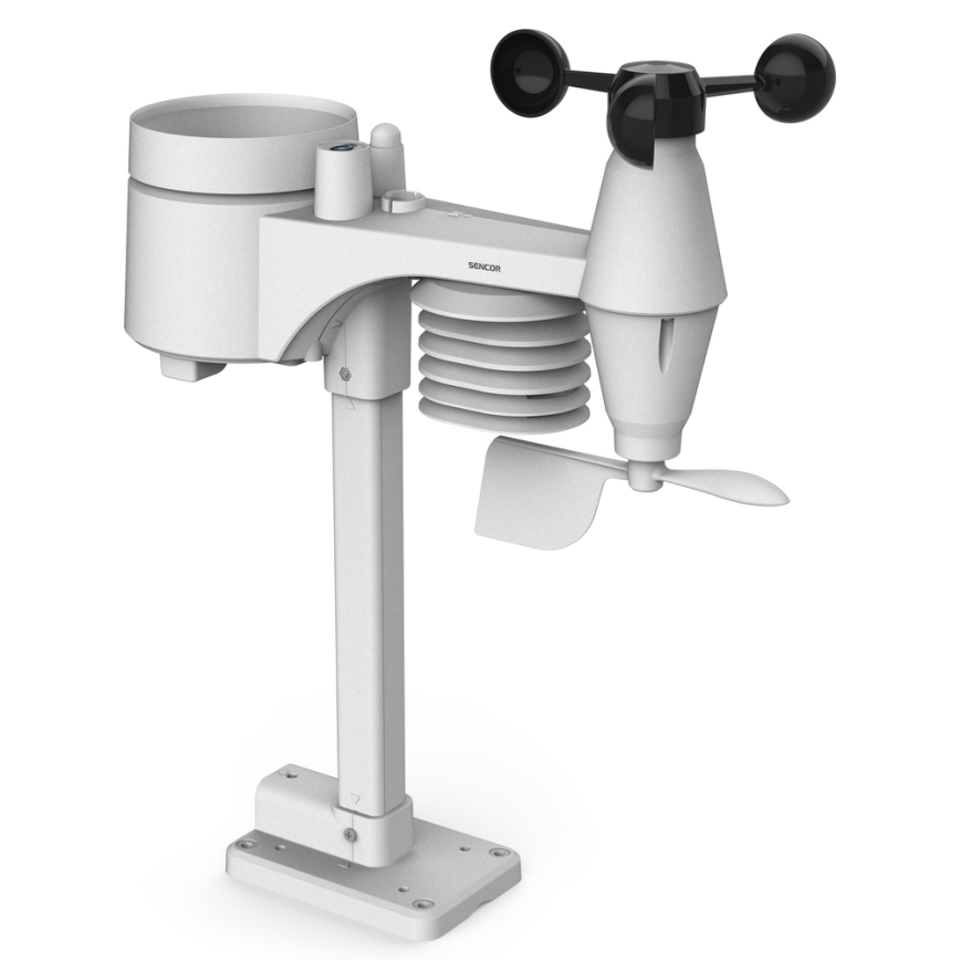 Sencor - Stazione meteo professionale con display LCD a colori 1xCR2032 Wi-Fi