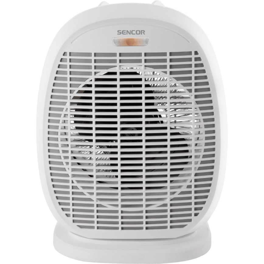 Sencor - Termoventilatore con resistenza 1200/2000W/230V bianco/grigio