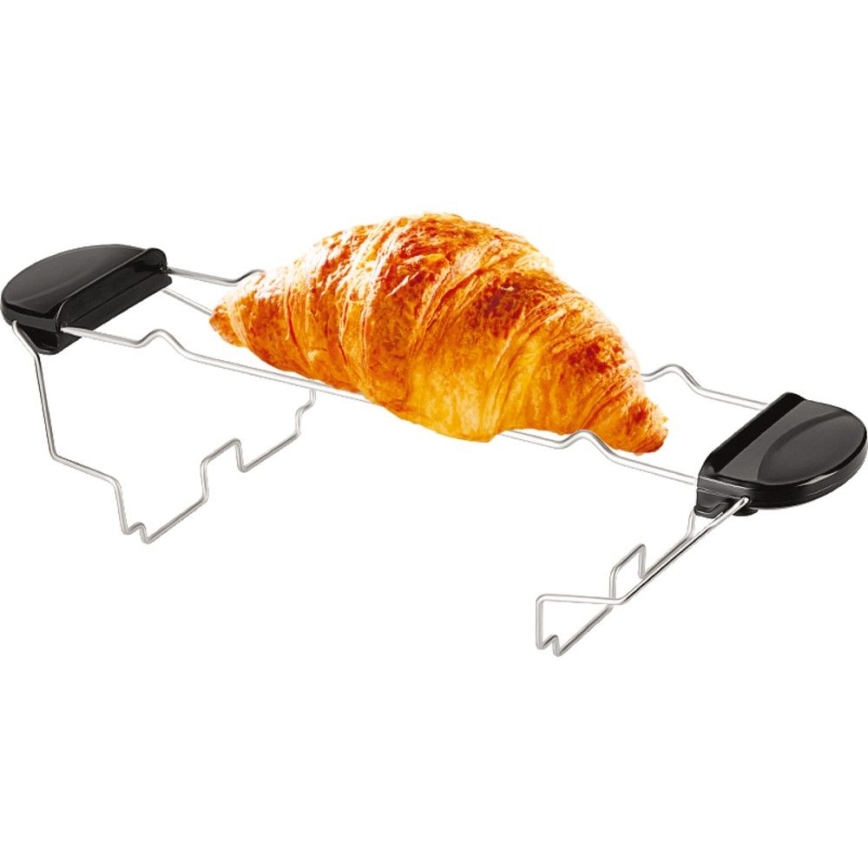 Sencor - Toaster mit zwei Schlitzen und Brötchenaufsatz 1000W/230V kupferfarben