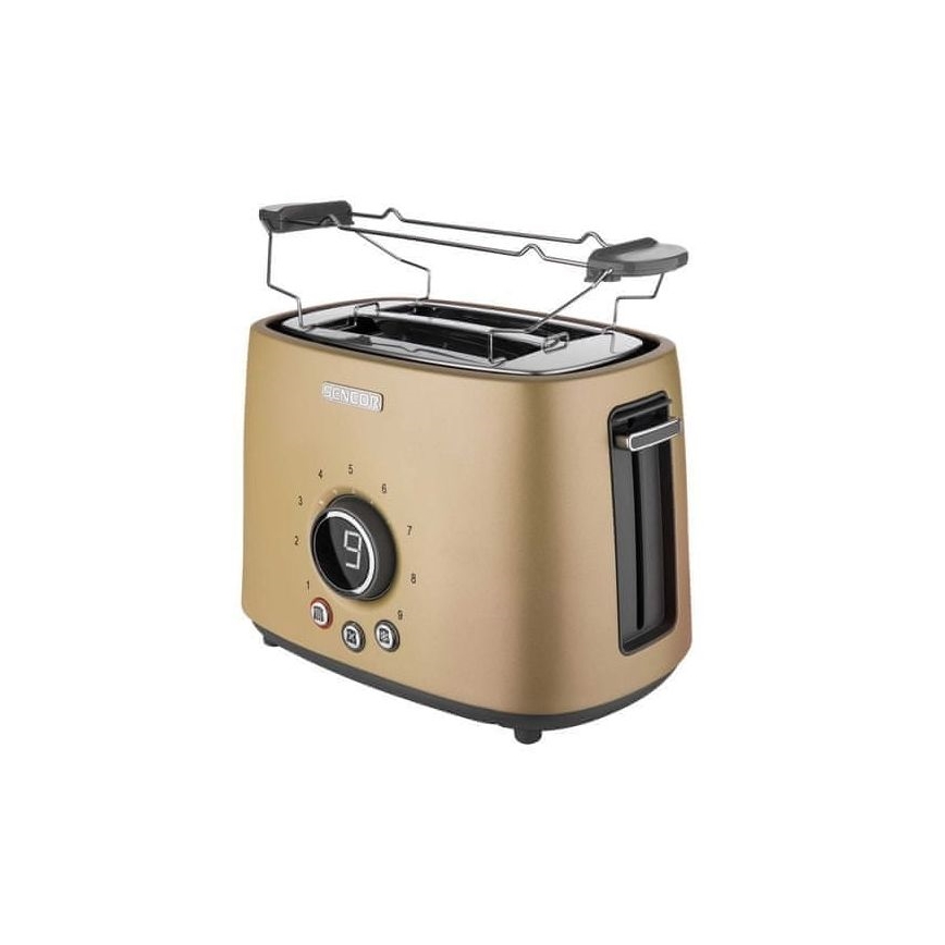 Sencor - Tostapane con due fori e riscaldamento 1000W/230V beige