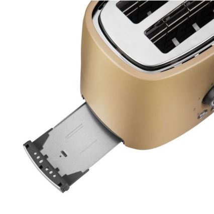 Sencor - Tostapane con due fori e riscaldamento 1000W/230V beige