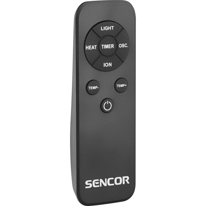 Sencor - Blattloser Turm-Keramik-Heizlüfter 1200/2000W/230V Anthrazit + Fernbedienung