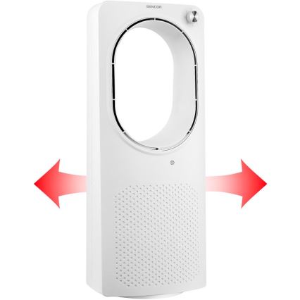 Sencor - Ventilateur de sol sans pale 50W/230V blanc