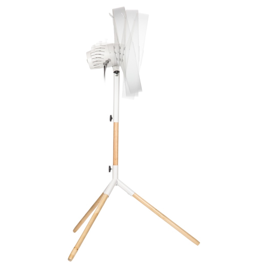 Sencor - Ventilatore con supporto 50W/230V bianco/faggio