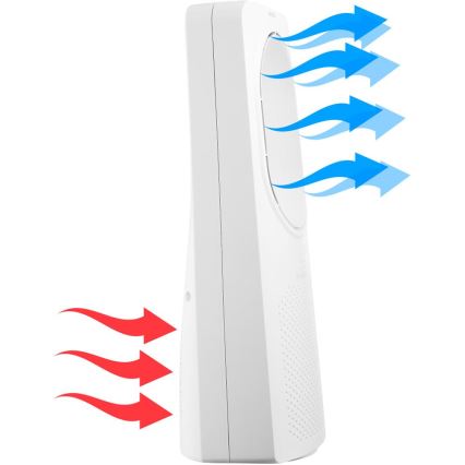 Sencor - Ventilatore da pavimento senza pale 50W/230V bianco + telecomando