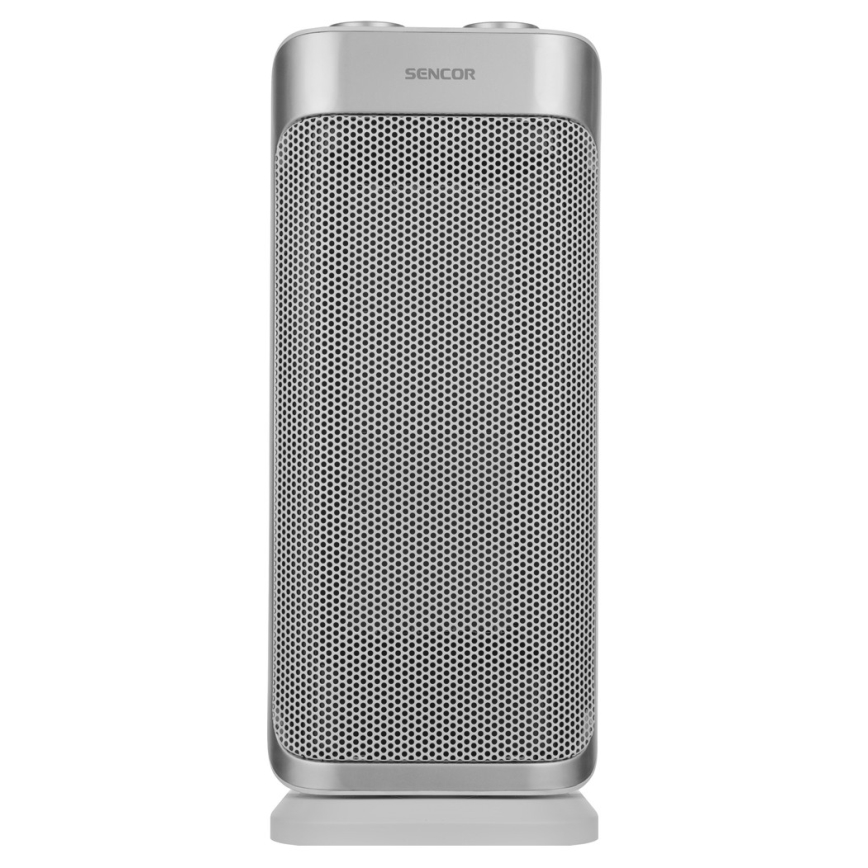 Sencor - Ventilatore in ceramica con riscaldatore e termostato 1000/2000W/230V