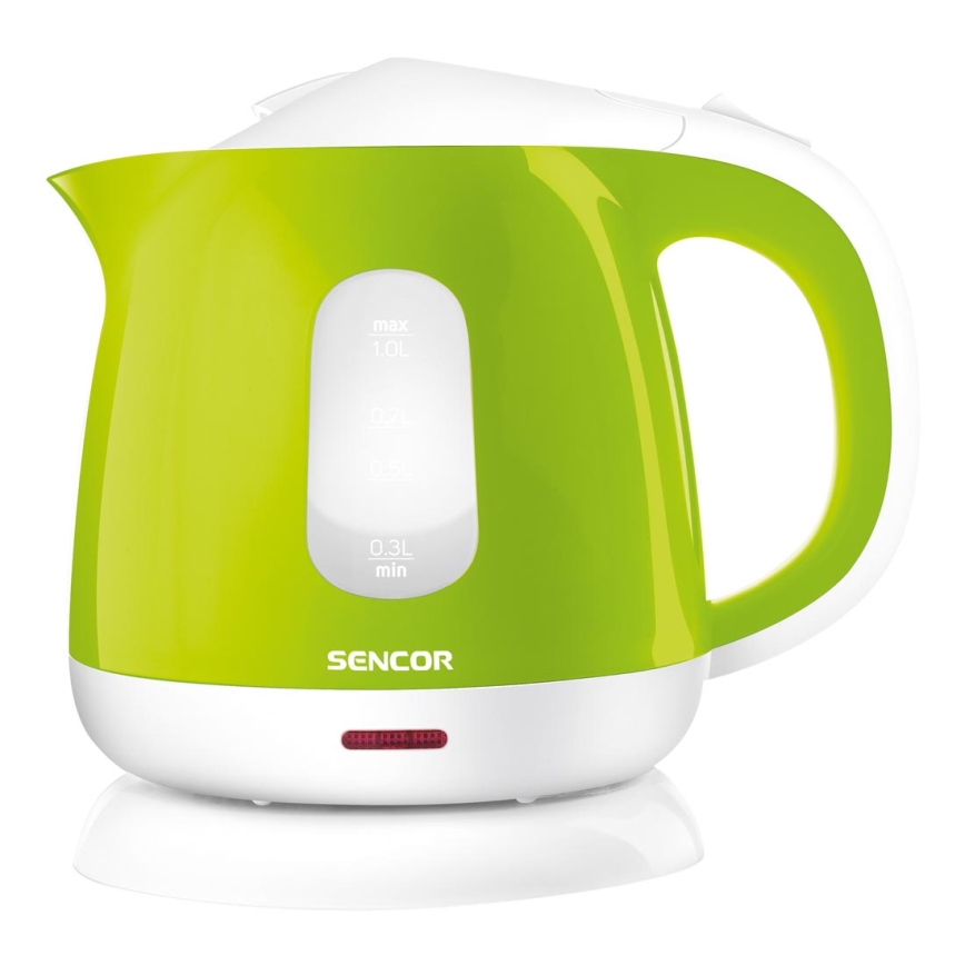 Sencor - Wasserkocher 1 l 1100W/230V grün