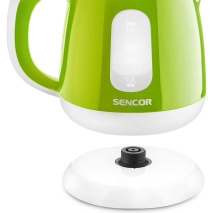 Sencor - Wasserkocher 1 l 1100W/230V grün