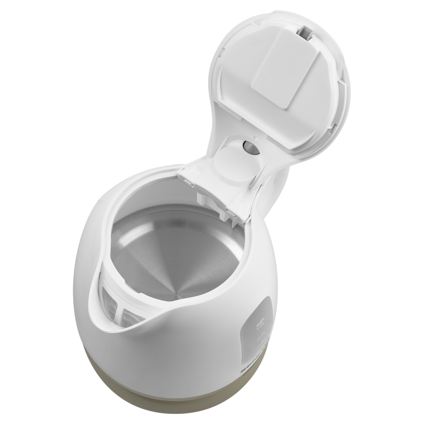 Sencor - Wasserkocher 1 l 1100W/230V weiß/beige