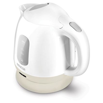 Sencor - Wasserkocher 1 l 1100W/230V weiß/beige