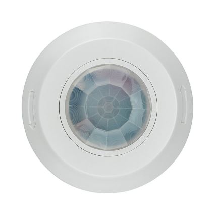 Sensore di movimento a infrarossi 360° 200W/230V bianco