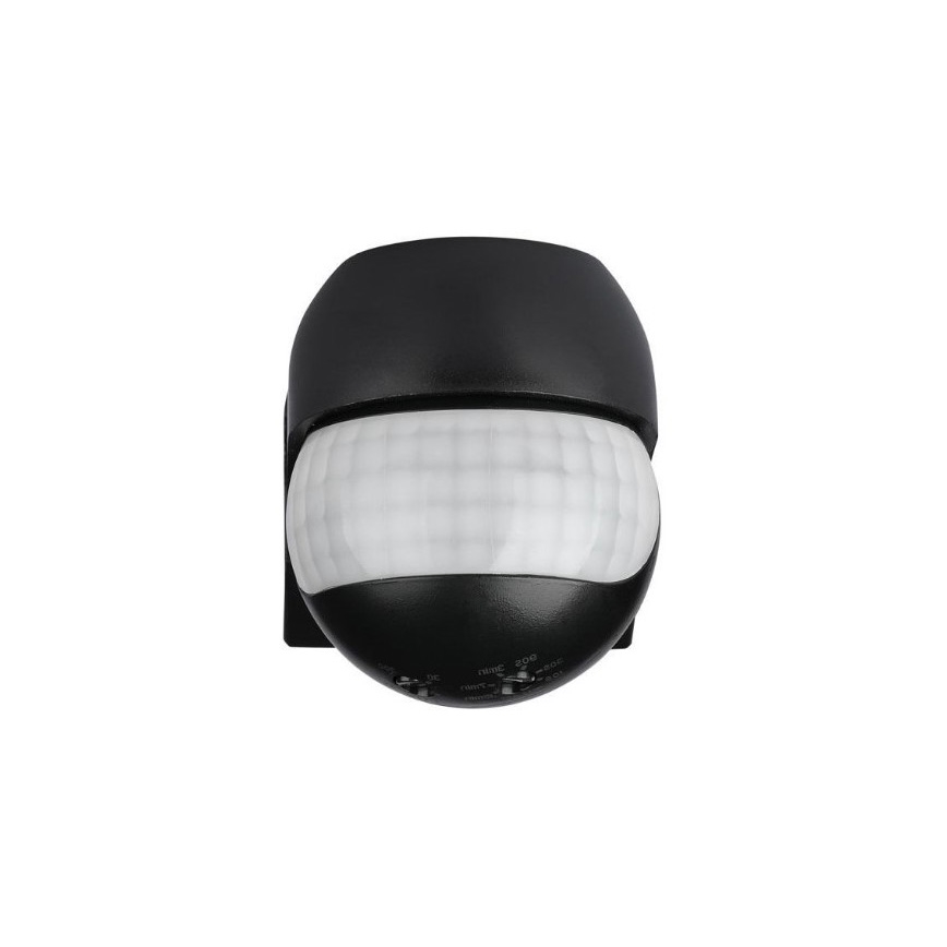 Sensore di movimento esterno 230V IP44 nero