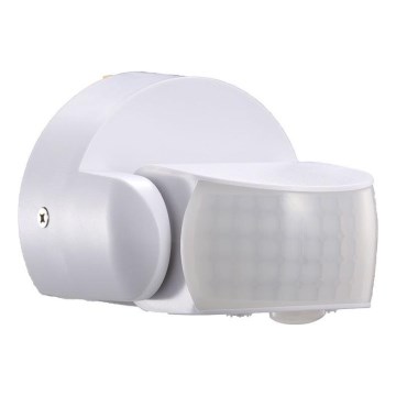 Sensore di movimento esterno a infrarossi 180/360° 600W/230V IP65 bianco