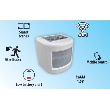 Sensore di movimento smart 3xAAA Wi-Fi Tuya