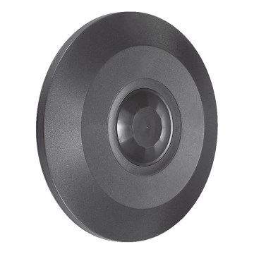 Sensore di movimento soffitto PIR 360° 1000W/230V nero