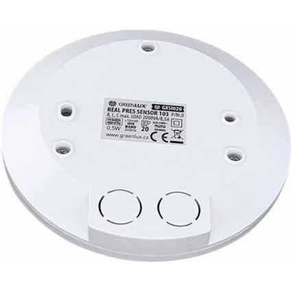 Sensore di presenza PRES SENSOR 2000W bianco