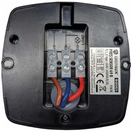 Sensore di presenza PRES SENSOR 2000W nero