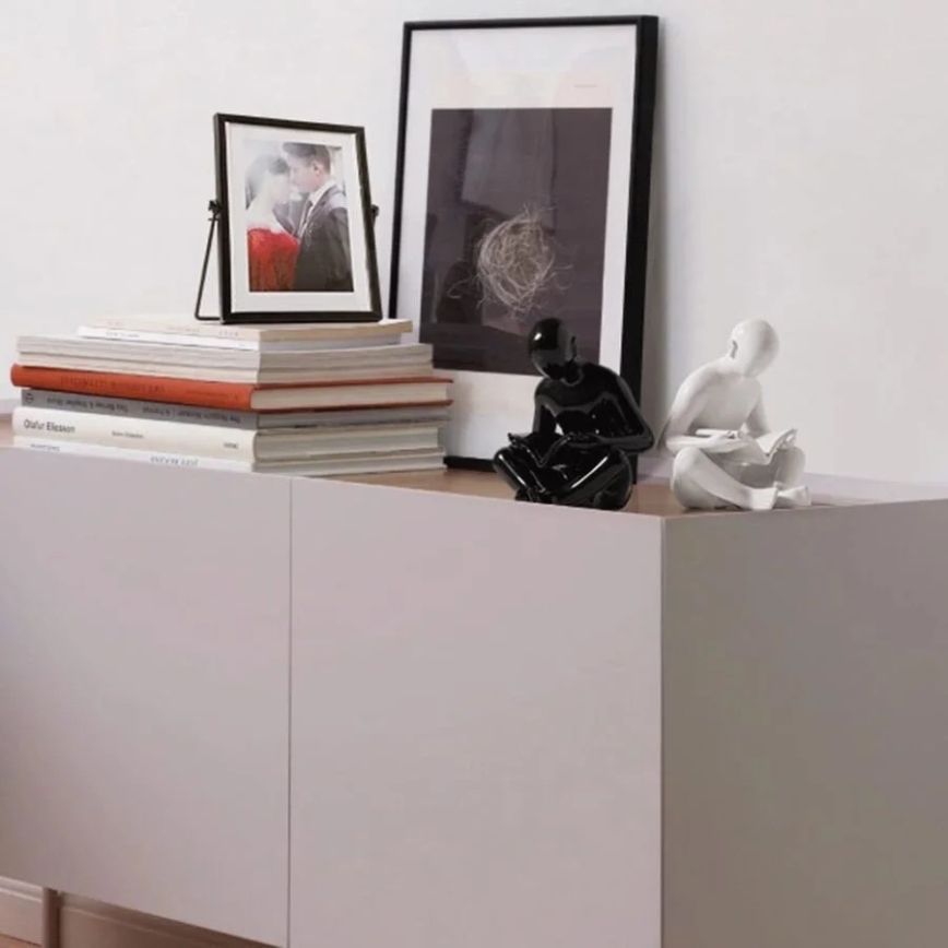 Serre-livre 17,5x13x14 cm noir/blanc