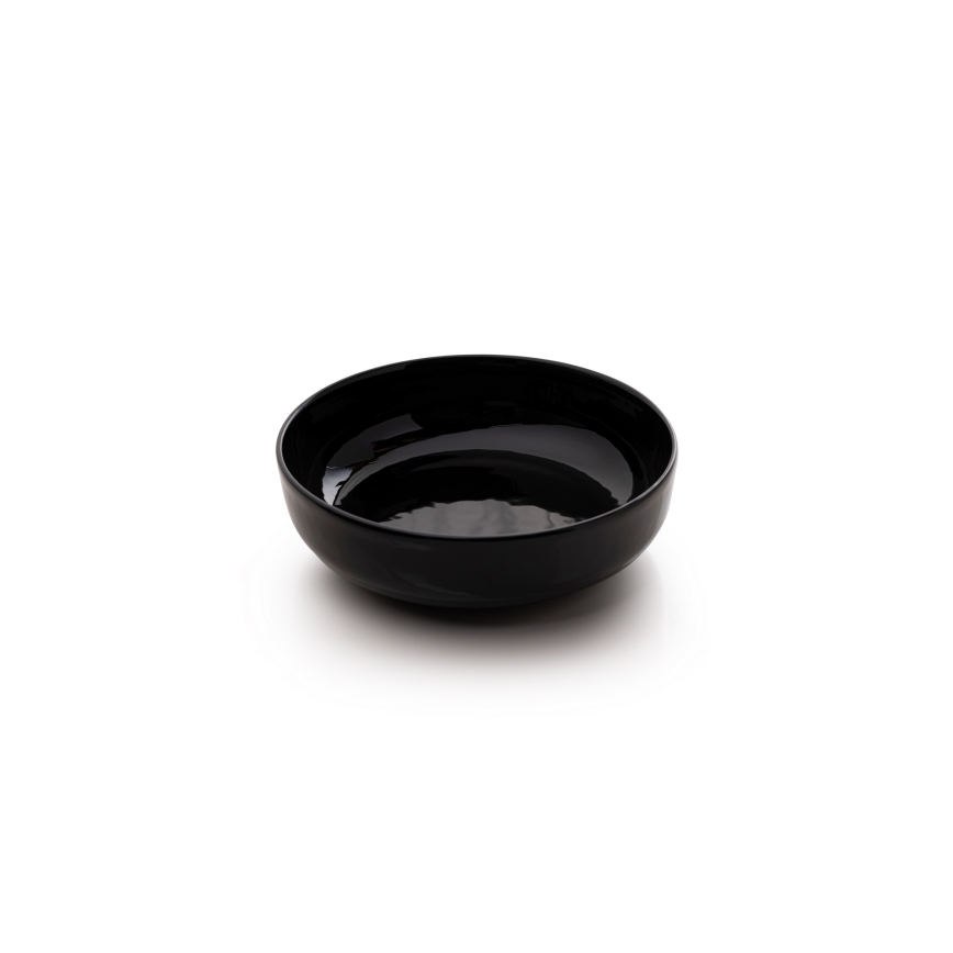 Service de table 12 pièces en porcelaine, noir