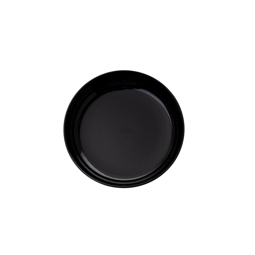 Service de table 12 pièces en porcelaine, noir