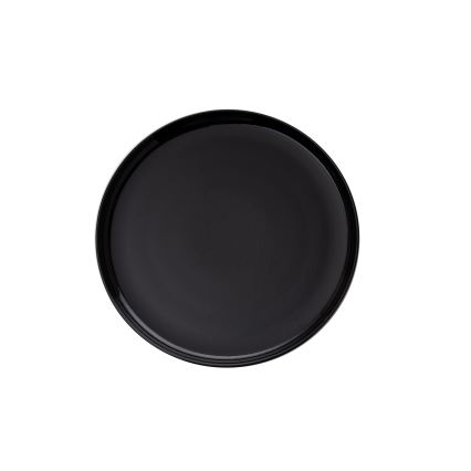 Service de table 12 pièces en porcelaine, noir