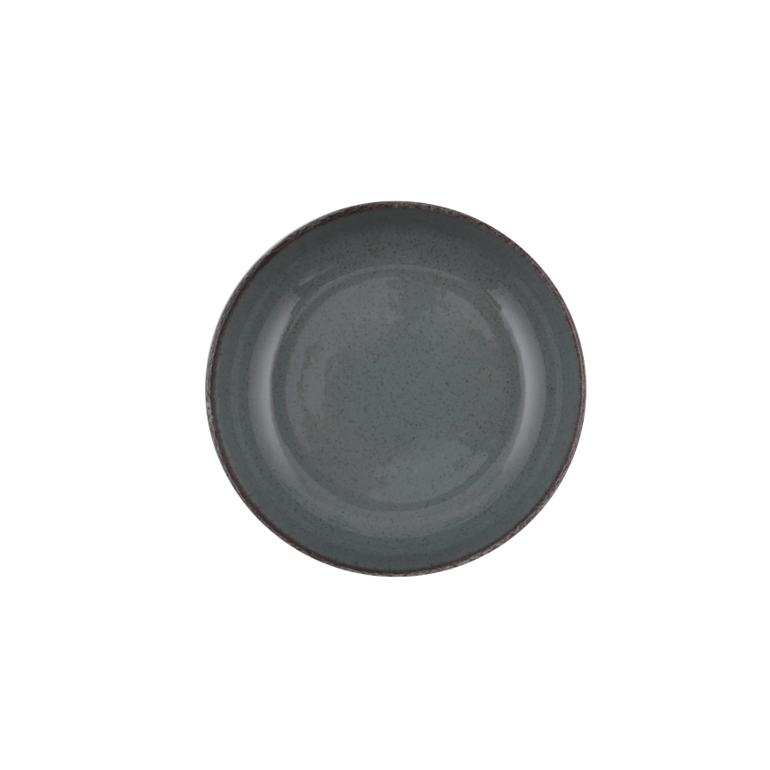 Service de table 16 pièces gris/porcelaine