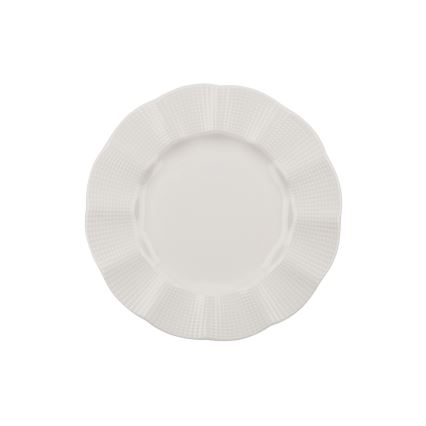 Service de table 18 pièces blanc/porcelaine