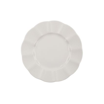 Service de table 18 pièces blanc/porcelaine