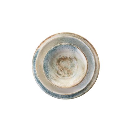 Service de table 18 pièces multicolore/porcelaine