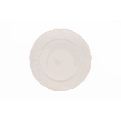 Service de table 24 pièces blanc/porcelaine