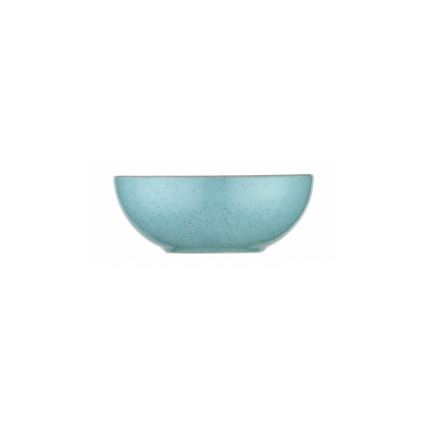 Service de table 24 pièces en porcelaine, bleu élégant