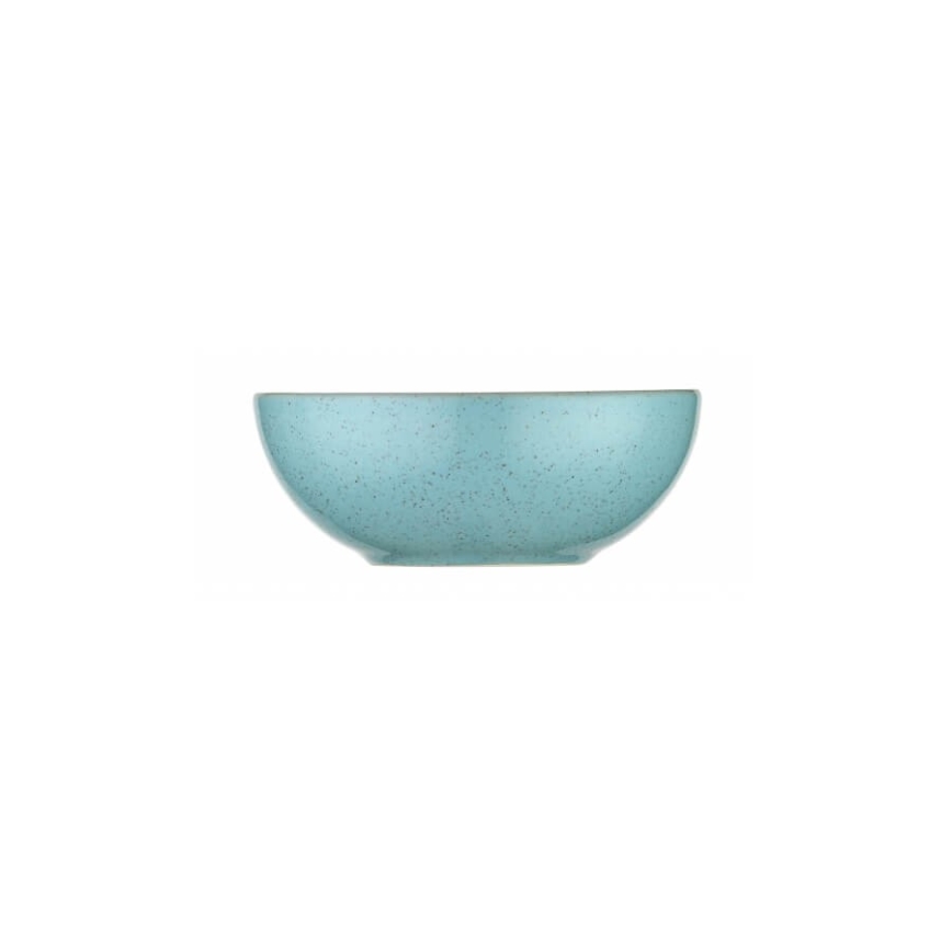 Service de table 24 pièces en porcelaine, bleu élégant
