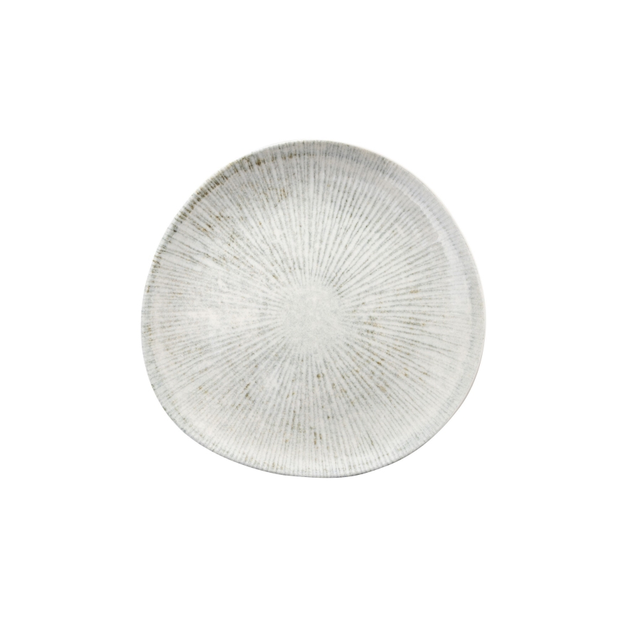 Service de table 24 pièces gris/porcelaine