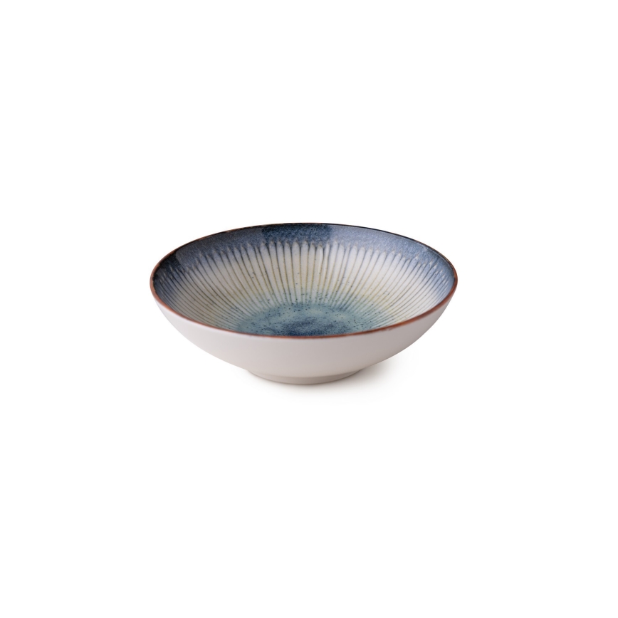 Service de table 24 pièces, porcelaine bleue