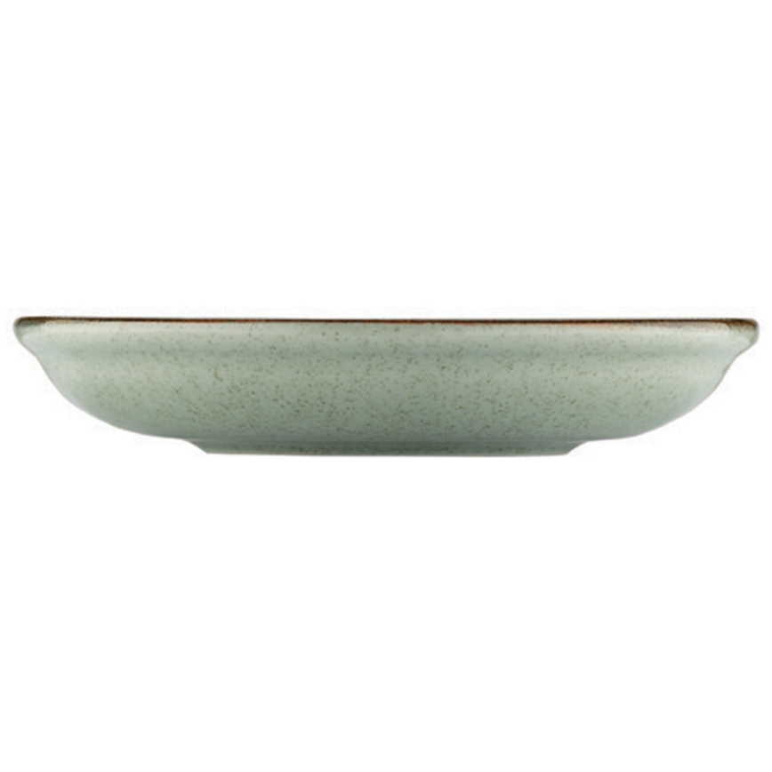 Service de table 24 pièces vert/porcelaine