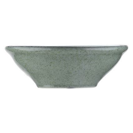 Service de table 24 pièces vert/porcelaine