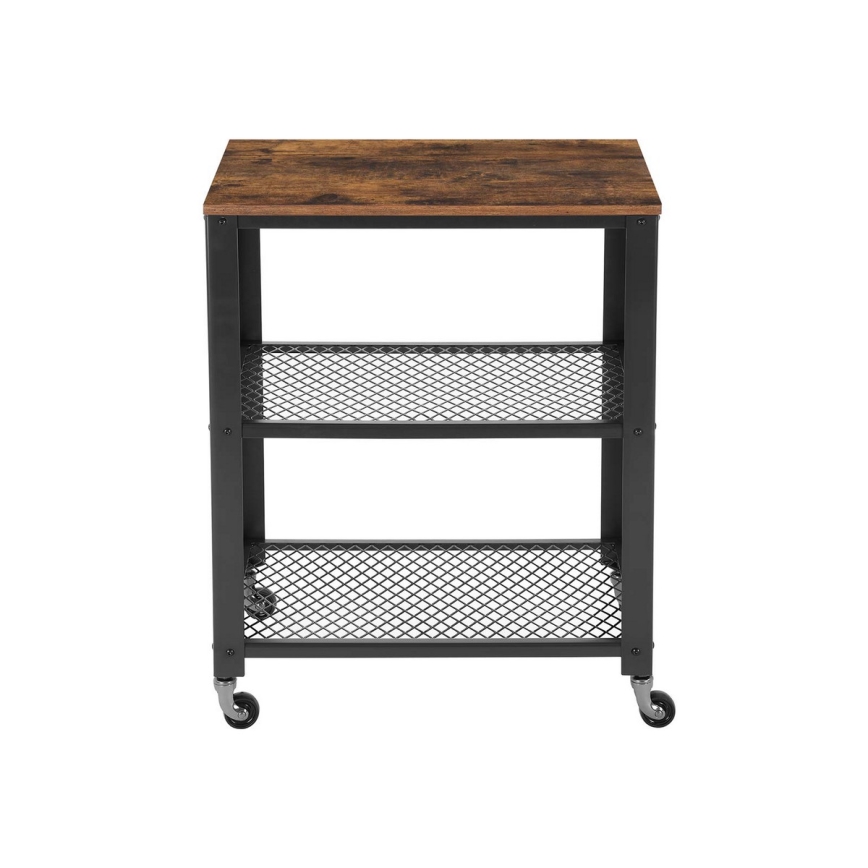 Serviertisch MARGE, braun/schwarz