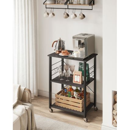 Serviertisch MARGE schwarz