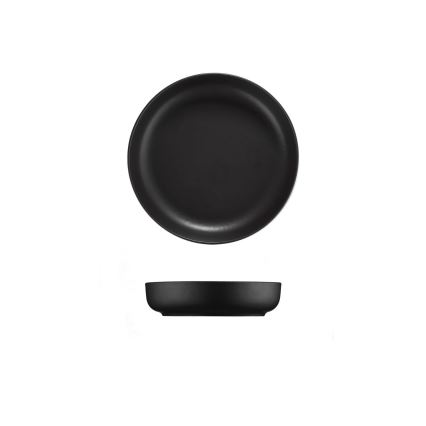 Servizio da tavola 16 pezzi nero/porcellana