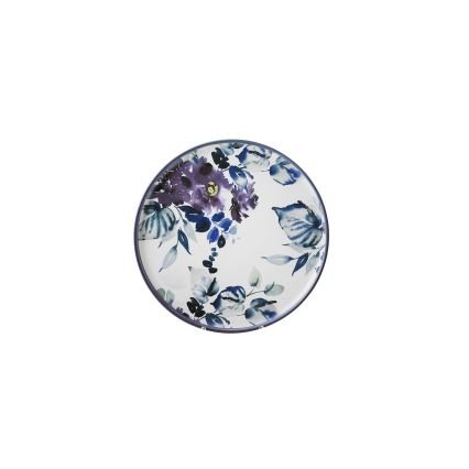 Servizio da tavola 24 pezzi bianco/blu/ceramica