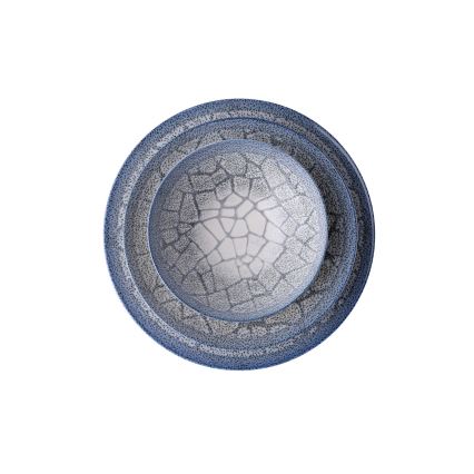 Servizio da tavola 24 pezzi, porcellana blu