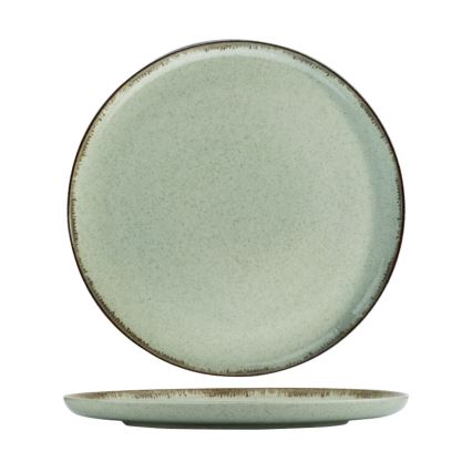 Servizio di piatti 24 pezzi, verde/porcellana