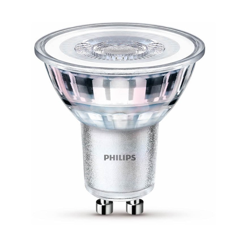 SET 10x Lampadina LED Philips GU10/4,6W/230V 2700K
