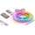SET 1x dimmbarer LED-RGBW-Streifen NEO LITE MUSIC LED/24W/230V, 5 m, IP65, Wi‑Fi (Tuya) + 5x Einbauprofil 1 m, silber/weiß + Fernbedienung