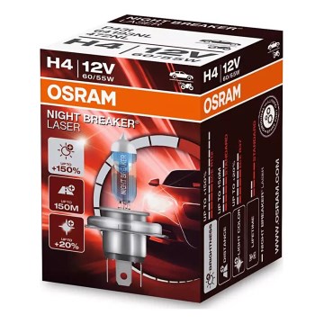SET 2x Auto-Lampe NIGHT BREAKER H4 P43t/60/55W/12V 3900K - Osram