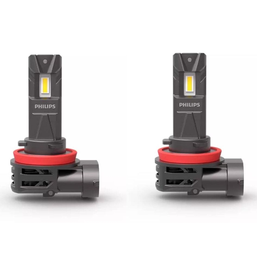 SET 2x Auto-LED-Leuchtmittel 11366 U2500 CX H8/H9/H16 PGJ19-1/3/5/20W/12V 6000K